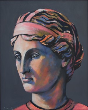 Classical Sculpture - Girl with Headband